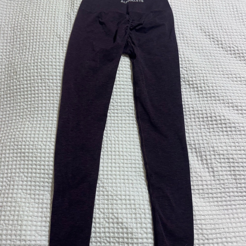 Alphalete Dark Purple Leggings